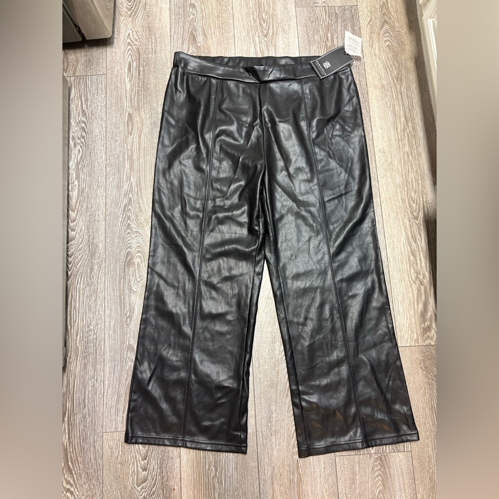 Bagatelle collection Black Faux Leather Pants
